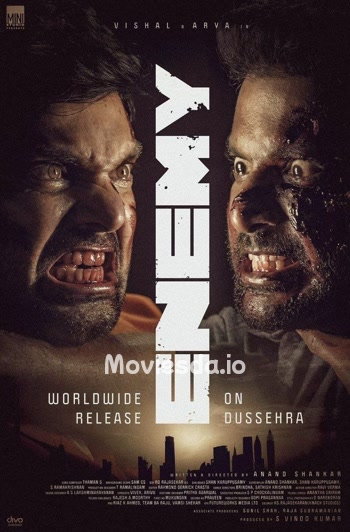 Enemy (2021) - Tamil Movie Poster